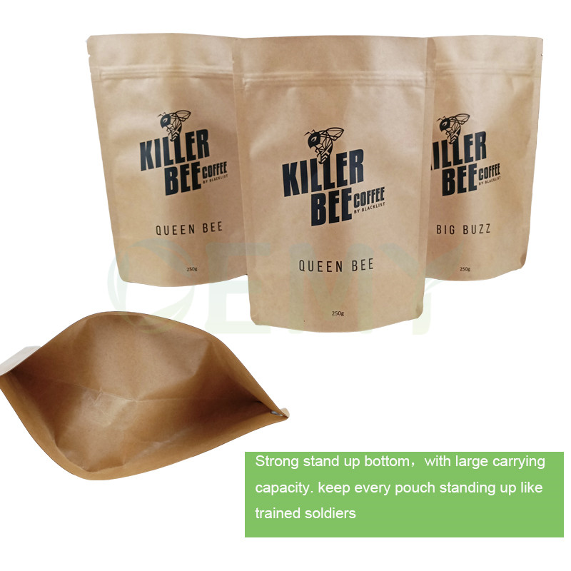 Sac à café vertical laminé en plastique petit sachet de café biodégradable  Sacs - Chine Sac à café égouttoir, sac à café